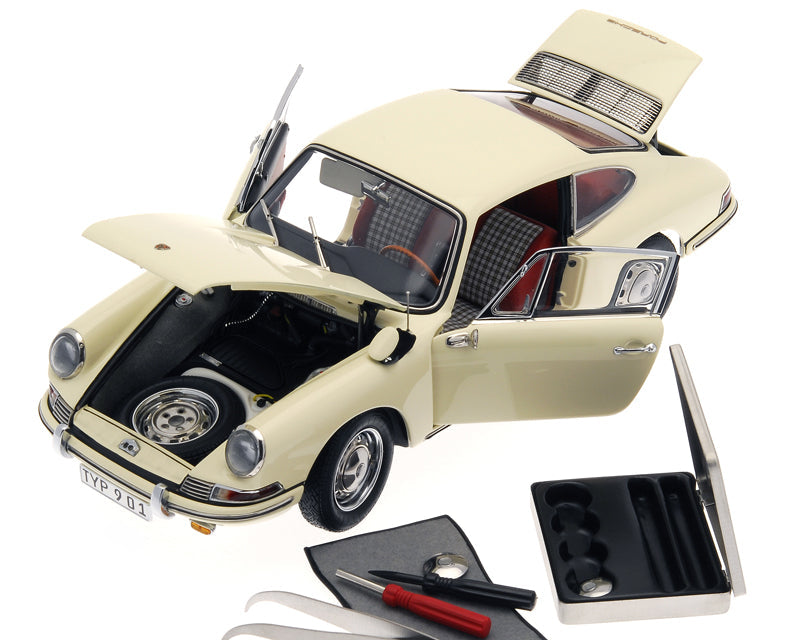 CMC 1/18 ポルシェ 901 1964 クーペ アイボリー　M-067 Porsche 911 (901) 1964 creme, CMC M-067C, 1:18 – Brunos Modellautos