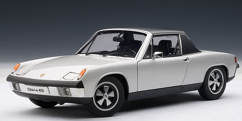 Porsche 914/6 silver, Autoart 77931, 1:18