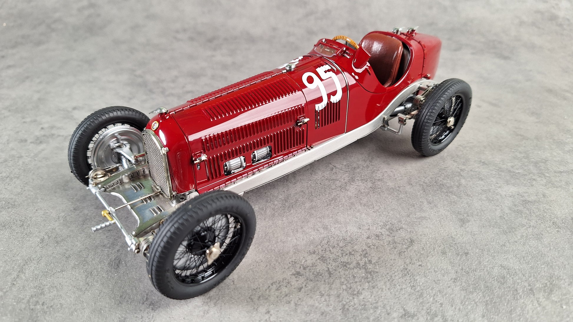 Alfa-Romeo P3 Caracciola, Gewinner Klausenrennen 1932 #95, CMC M-224, 1:18
