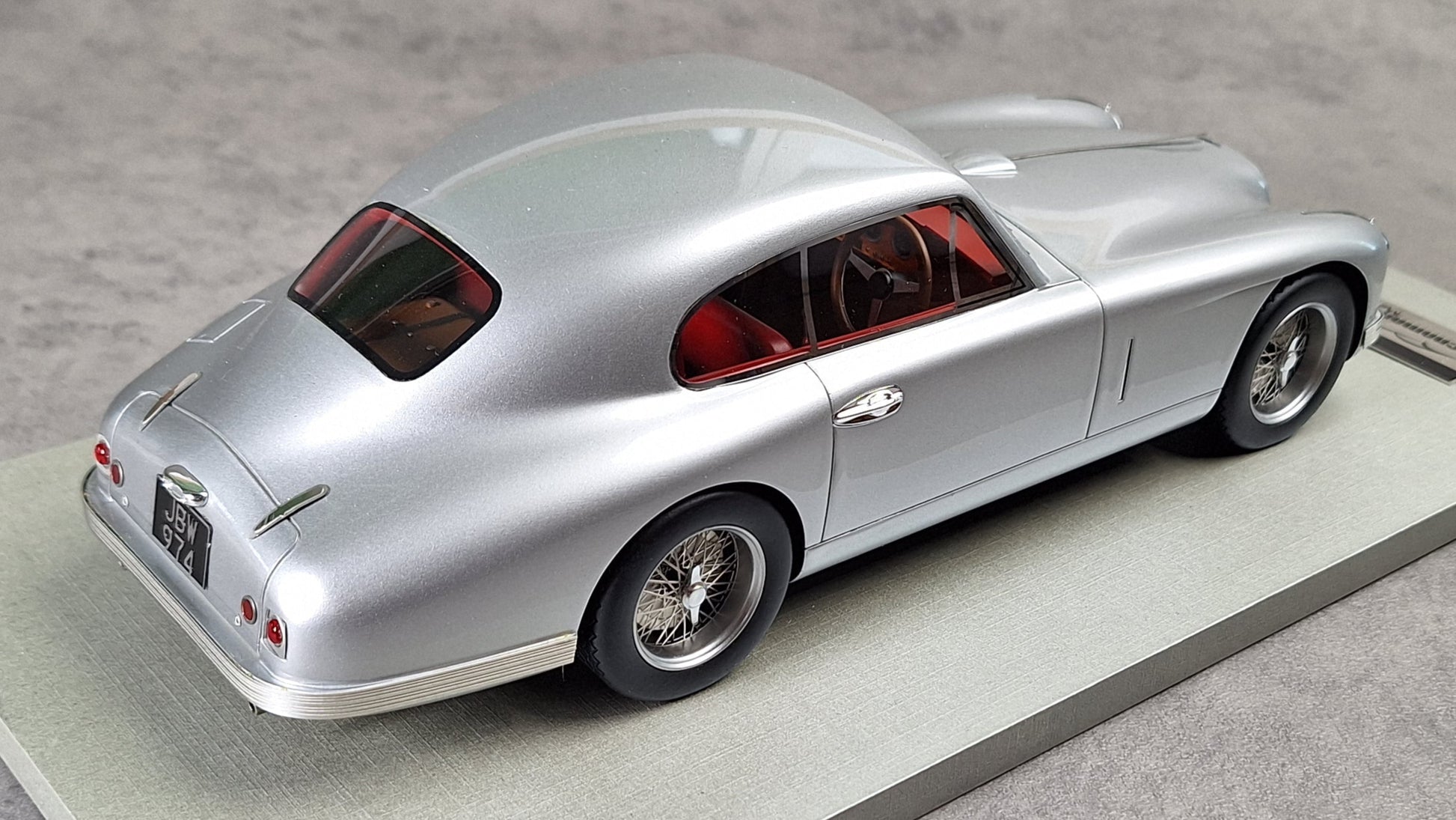 Aston Martin DB2 1950 silver, Tecnomodel TM18-22C, 1:18