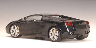 Lamborghini Gallardo black-metallic, Autoart 74572, 1:18