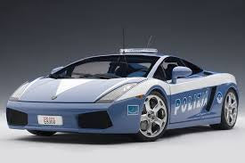 Lamborghini Gallardo Polizia, Autoart 74576, 1:18