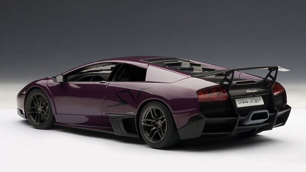 Lamborghini Murcielago LP670-4 SV viola-ophelia, Autoart 74628, 1:18