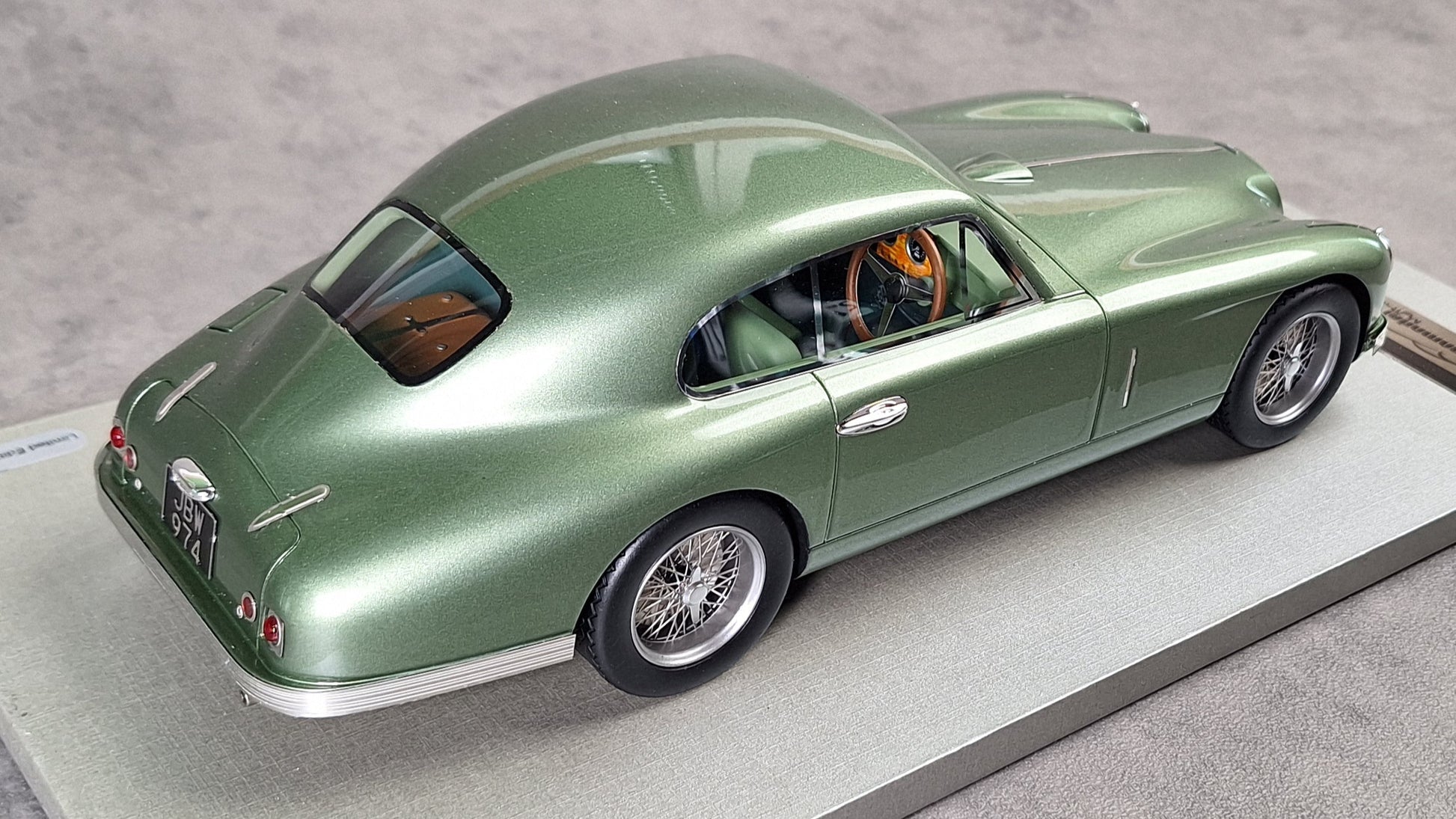 Aston Martin DB2 1950 metallic light green, Tecnomodel TM18-22B, 1:18