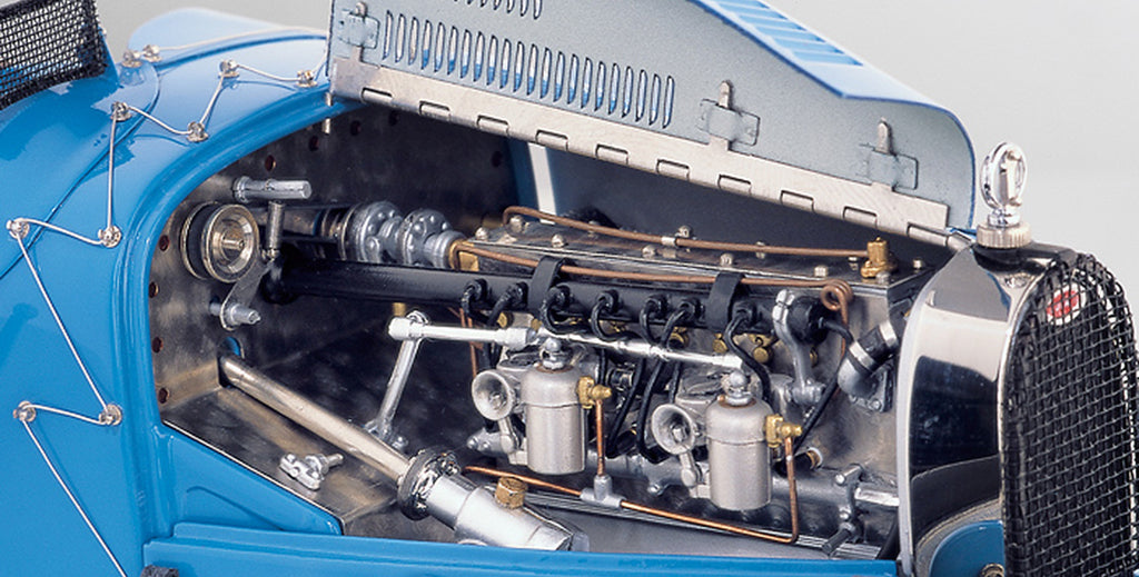 Bugatti T35 Grand Prix 1924 blue, CMC M-063, 1:18