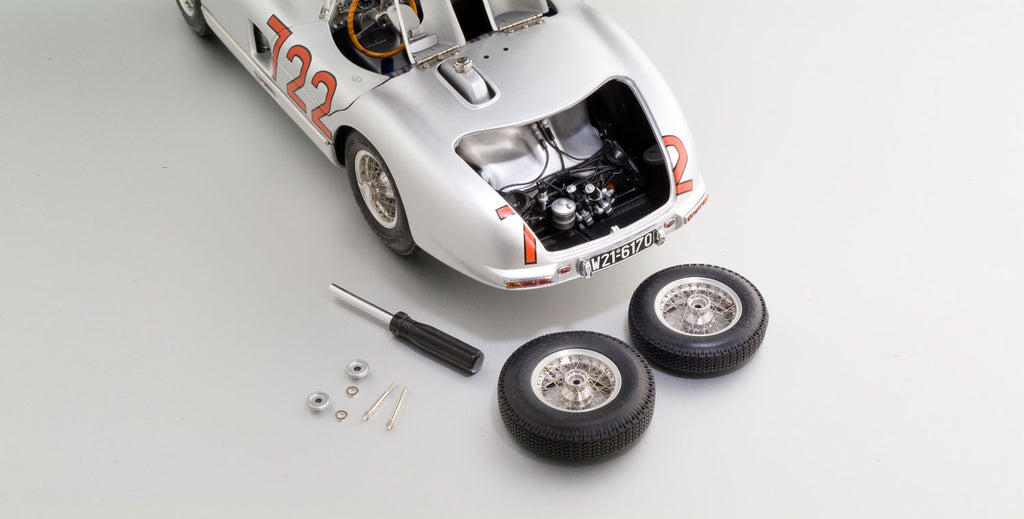 Mercedes-Benz 300 SLR Mille Miglia 1955, #722, CMC M-066, 1:18