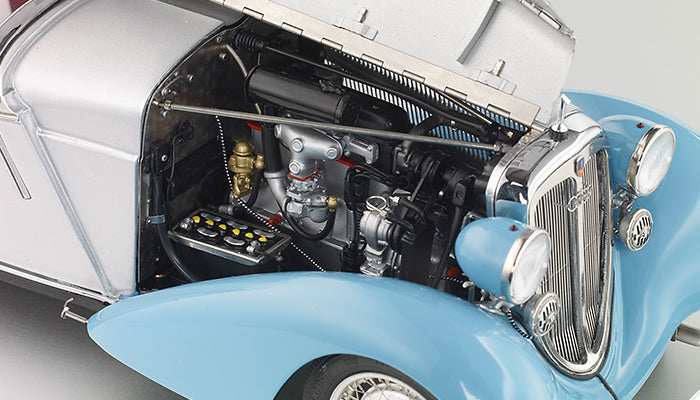 Audi 225 Front Roadster 1935 gelb-schwarz, CMC M-75A, 1:18