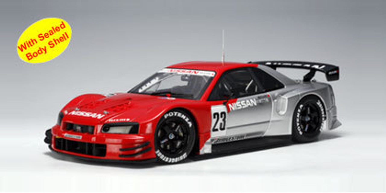 Nissan Skyline JGTC GT500 2003 Test Car #23, Autoart 80380, 1:18