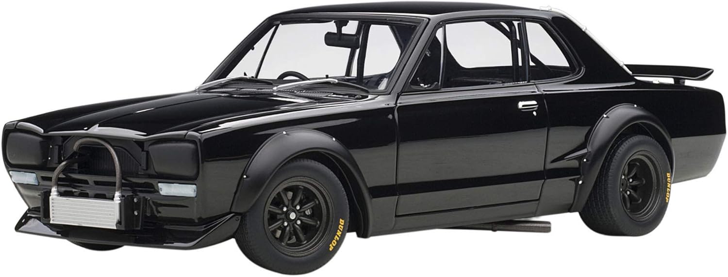Nissan Skyline GT-R KPGC10 Race 1972 black, Autoart 87278, 1:18