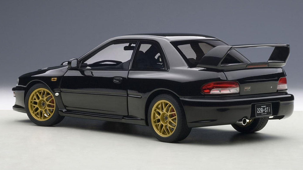 Subaru Impreza 22B black, Autoart 78604, 1:18