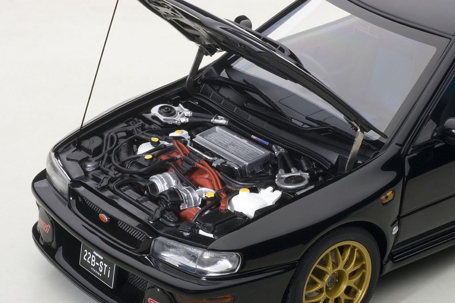 Subaru Impreza 22B black, Autoart 78604, 1:18