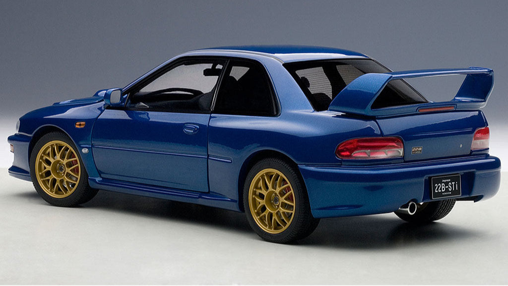 Subaru Impreza 22B blau metallic, Autoart 78602, 1:18