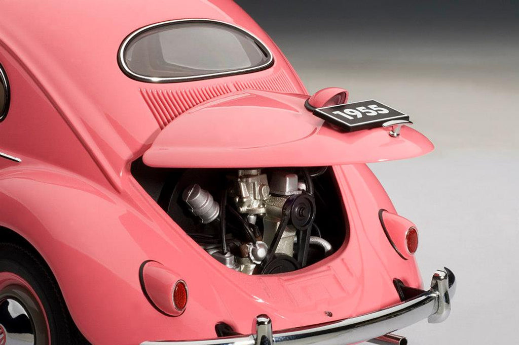 VW Käfer 1200 Limousine 1955 pink, Autoart 79775, limited 1000x, 1:18