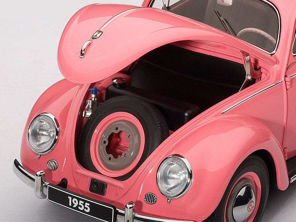 VW Käfer 1200 Limousine 1955 pink, Autoart 79775, limited 1000x, 1:18